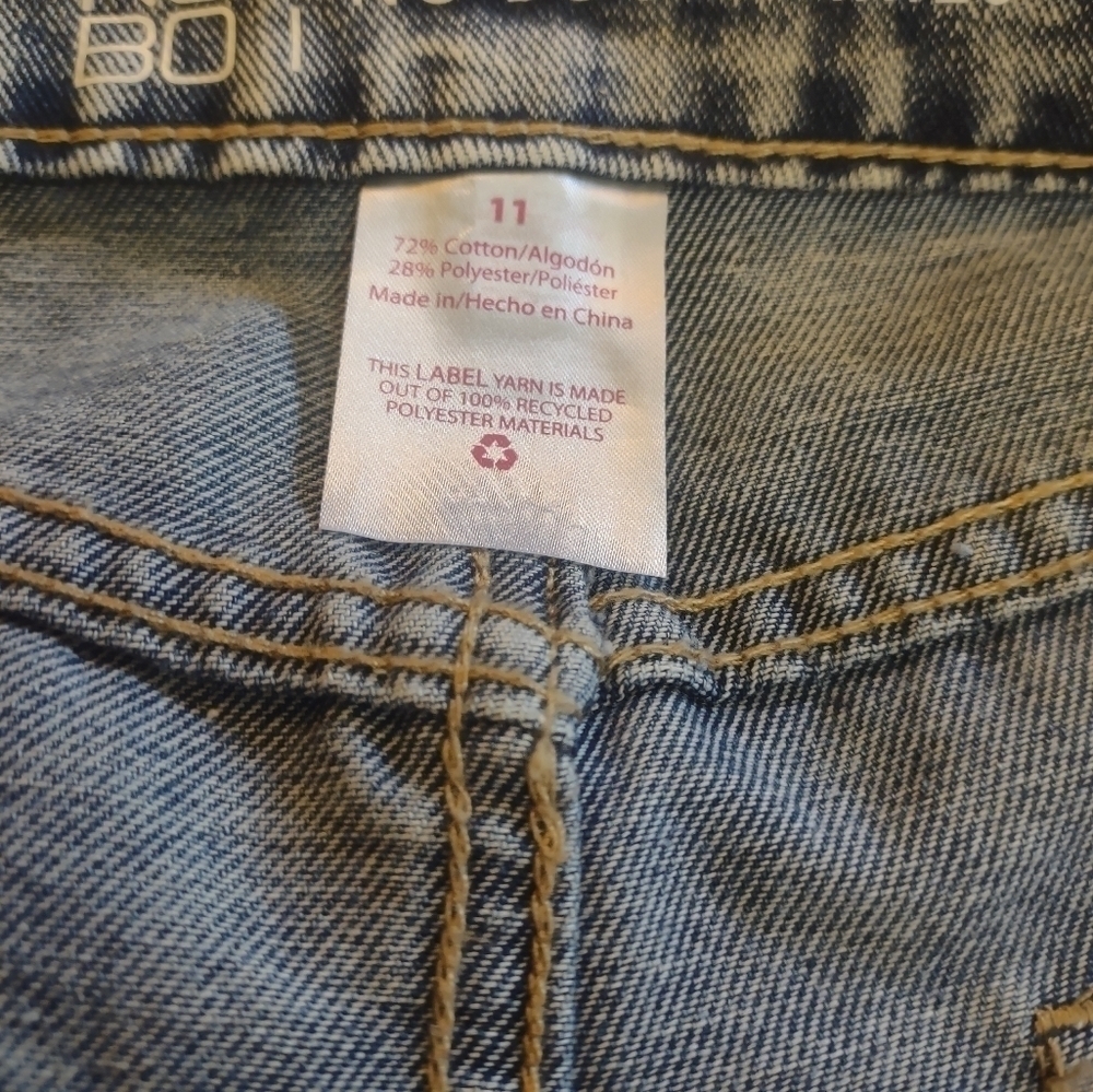 NWT NOBO No Boundaries junior size 11 distress shorts - Picture 7 of 8